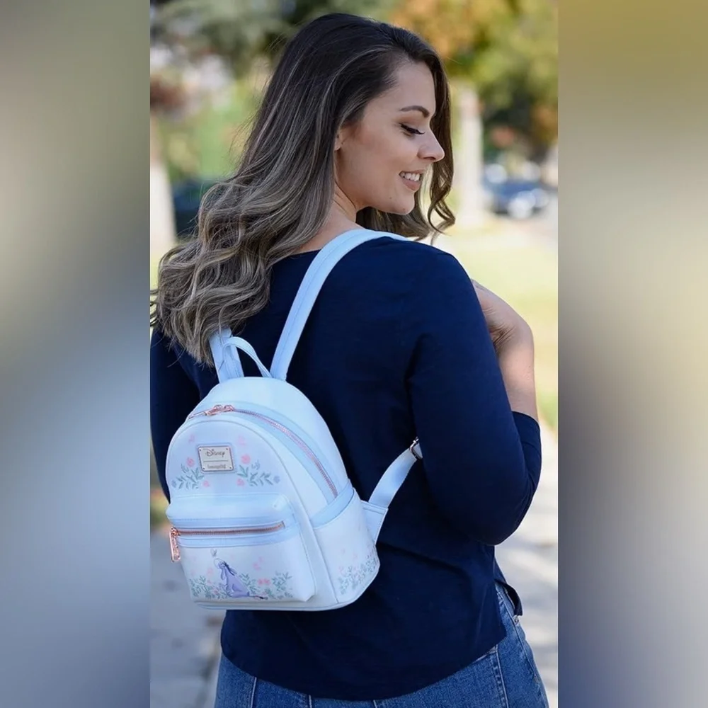 Disney Loungefly Pastel Blue Eeyore Backpack